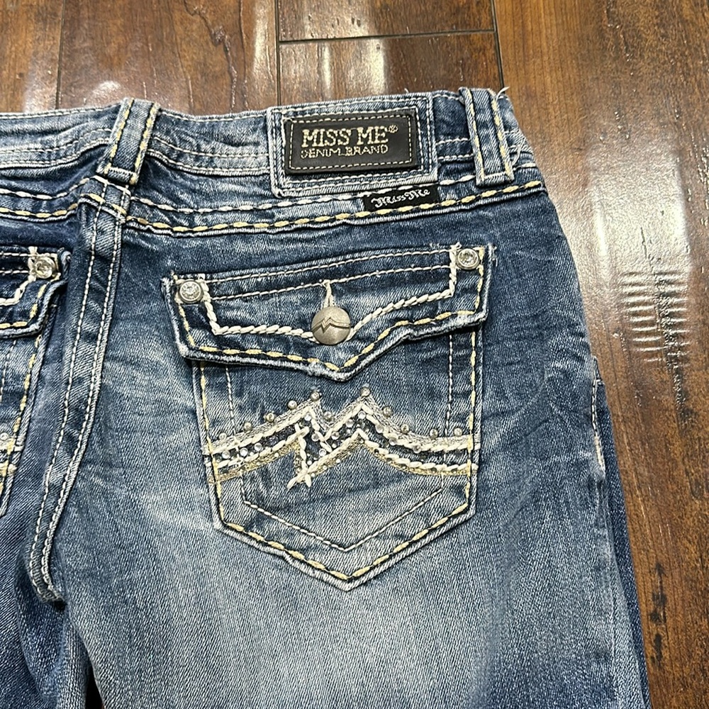 Miss Me -Rhinestone Boot Jean